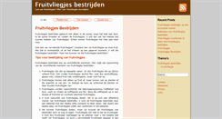 Desktop Screenshot of fruitvliegjesbestrijden.com